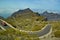 Tenerife. Spiral road trough mountains.