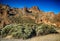 Tenerife, View around Boca Tauce, Mount Teide