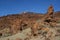 Tenerife, View from Tabonal Negro to Mount Teide.