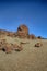 Tenerife, View from Tabonal Negro to Mount Teide.