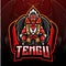 Tengu esport logo mascot design