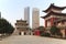 Tengwang Pavilion in Nanchang at sunset, one of the four famous towers in south China