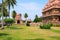 Tenkailasa shrine and Brihadisvara Temple, Gangaikondacholapuram, Tamil Nadu, India. South East view