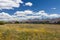 Tenmile Range from Shrine Mountain Meadows on a windy day