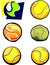 Tennis Ball graphic vector Images