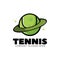 tennis court olympic sport logo vector, padel illustration design, tennis ball