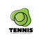 tennis court olympic sport logo vector, padel illustration design, tennis ball