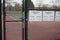 Tennis court padlocked during Coronavirus pandemic