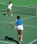 Tennis Doubles Serve & Volley