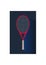 Tennis flat modern icon of tennis racket