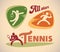 Tennis labels