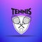 Tennis labels and badges