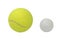 Tennis and Ping-pong isolated with clipping path