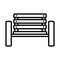 Tennis Player Bench Icon