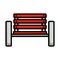 Tennis Player Bench Icon