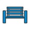 Tennis Player Bench Icon