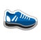 Tennis shoes isolated icon