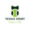 Tennis sports inspiration illustration logo design