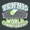 Tennis World Championship t-shirt