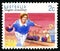 Tenpin Bowling Australian Postage Stamp