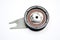 Tension pulley isolated on the