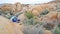 Tent Camping in Joshua Tree National Park - Panorama