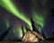 Tent Camping Under the Northern Lights