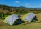 Tent landscape