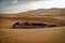 Tented camp in the Sahara desert