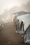 Tents On Acatenango Volcano Guatemala