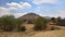 Teotihuacan pyramids and its surrounding