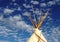 Tepee and Clouds