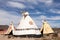 Tepees at the Fort Bravo Cinema Studios