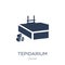 Tepidarium icon. Trendy flat vector Tepidarium icon on white background from sauna collection