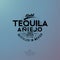 Tequila emblem. Blue Agave Tequila logo. Vintage letters and agave plants.