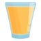 Tequila glass icon cartoon vector. Vodka shot