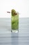 Tequila green Kiwi Smash Cocktail