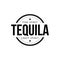 Tequila vintage stamp sign