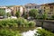 Ter River in Ripoll, Catalonia, Spain