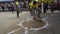 TERENGGANU, MALAYSIA, JULY 21 2019: Asian culture, Top Spinning, or Gasing is a well-known traditional game played by Malays in