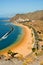 Teresitas Beach in Tenerife, Canary Islands, Spain