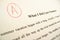 Term paper showing \'A\' grade