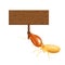 Termite, clip art termites and wooden signs isolated on white background, insect species termite ant eaten wood decay and damaged