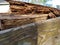 Termite damaged lumber