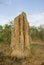 Termite mound in outback australia