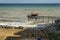 Termoli, Italy, and its beach at summer