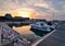 Termoli - Scorcio di Marina di San Pietro al tramonto