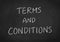 Terms and conditions