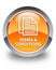 Terms and conditions (pages icon) glossy orange round button