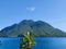 Ternate city is surrounded by mountains and very beautiful beaches, one of which is Mount Gamalama